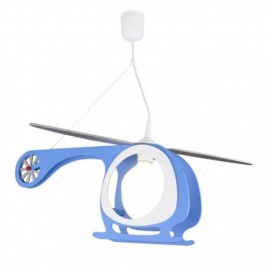 Elobra Παιδικό Κρεμαστό Φωτιστικό Οροφής Ελικόπτερο Μπλε Technology (125403)