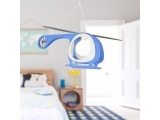 Elobra Παιδικό Κρεμαστό Φωτιστικό Οροφής Ελικόπτερο Μπλε Technology (125403)
