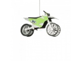 Elobra Παιδικό Κρεμαστό Φωτιστικό Οροφής Μηχανή Μοτοκρός Πράσινο Technology (136973)