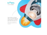 Elobra Παιδικό Φωτιστικό Τοίχου-Οροφής Πύραυλος Spot Rakete (138045)