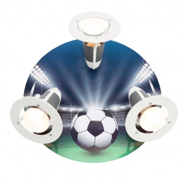 Elobra Παιδικό Φωτιστικό Τοίχου-Οροφής Ποδόσφαιρο Football Arena Soccerfight (130391)