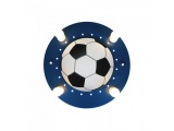 Elobra Παιδικό Φωτιστικό Τοίχου-Οροφής Μπάλα Ποδοσφαίρου Μπλε Football (127766)