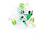 Elobra Παιδικό Φωτιστικό Τοίχου-Οροφής Ποδοσφαιριστής Πράσινο Football Soccer (127957)