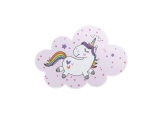 Elobra Led Παιδικό Φωτιστικό Τοίχου Σύννεφο Ροζ Μονόκερος Unicorn Fairytale Babsy (140949)