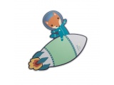 Elobra Led Παιδικό Φωτιστικό Τοίχου με Αστροναύτη Μπλε Little Astronauts (140888)