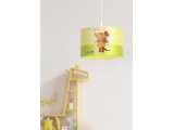 Elobra Παιδικό Κρεμαστό Φωτιστικό Οροφής Ποντικάκι Πράσινο-Κίτρινο Mouse (140420)
