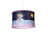 Elobra Παιδικό Κρεμαστό Φωτιστικό Οροφής Πριγκίπισσα Lillifee Ροζ-Μπλε (138472)