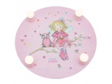 Elobra Παιδικό Φωτιστικό Οροφής Πριγκίπισσα Lillifee Ροζ (131046)
