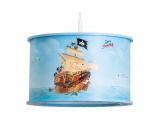 Elobra Παιδικό Κρεμαστό Φωτιστικό Οροφής Πειρατικό Καράβι Capt’n Sharky Μπλε (131565)
