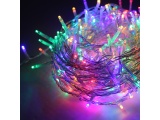 100 Led Λαμπάκια Πολύχρωμα 3m με Διάφανο Καλώδιο Επεκτεινόμενα Max 6 Set (X081001021)