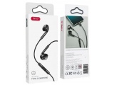 XO EP74 In-ear Handsfree Type C 1.2m Μαύρο (XO EP74 BLACK)