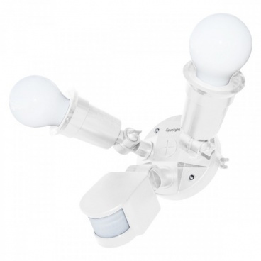 Spotlight Φωτιστικό με Αισθητήρα Κίνησης Λευκό (5607)