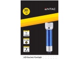 Entac Φακός 1W 5LED Μπρελόκ Μπλε 3xLR44 (EFL-5LED-KC)
