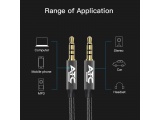 ATC Καλώδιο HQ 3.5mm σε 3.5mm 4 pin Μαύρο 1.5m (02.008.0124)