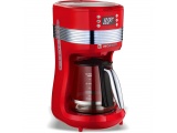Morris Retro Καφετιέρα Φίλτρου R20843CMR 1.4L Κόκκινο