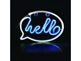 Aca Led Διακοσμητικό Hello 5V USB NEON Led (F0422026330)