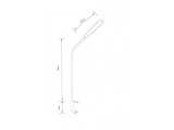 Spotlight Led Φωτιστικό Γραφείου 10W Μαύρο (6705)