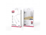 XO Καλώδιο Φόρτισης Type C σε Type C 1m 60W Λευκό (NB208B)