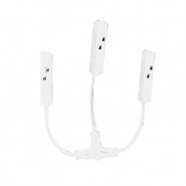 Aca Τροφοδοτικό ”T” για Μαγνητική Ράγα Λευκό (MTCW)