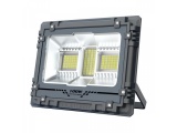 Spotlight LED SMD Ηλιακός Προβολέας με Φ/Β Πάνελ & Τηλεχειριστήριο 100W 120° RGB (6473)
