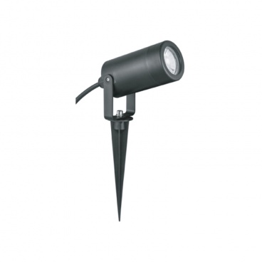 Aca Πλαστικό Σποτ Κήπου GU10 Σκούρο Γκρι (SL7030DG)