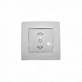 Makel Lillium Διακόπτης Ρολλών Λευκός (32001279)