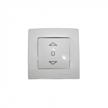 Makel Lillium Διακόπτης Ρολλών Λευκός (32001279)