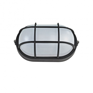 Aca Απλίκα Κήπου Τύπου Χελώνα Μαύρη (HI5031B)