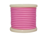 Υφασμάτινο Καλώδιο 2x0.75mm² Ροζ 1m (EL330025)
