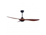 Aca Ανεμιστήρας Οροφής 130cm DC40W 3 Πτερυγίων Καφέ (FANKVBR50)