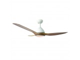 Aca Ανεμιστήρας Οροφής 130cm DC40W 3 Πτερυγίων Ανοικτό Καφέ (FANKVN30G)