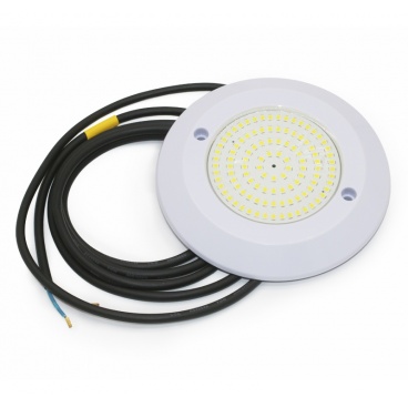 Adeleq Επιτοίχιο Φωτιστικό Πισίνας Ρητίνης Led 10W 12V Μπλε (3-240104)