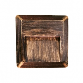 Aca LED SMD επίτοιχη απλίκα Σκουριά 1.2W (SLIM52R)