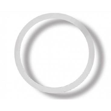 Lucas Στεφάνη Μετατροπής Τρύπας για LED Panel από Ø205mm σε Ø240mm Λευκό / Σατινέ (PLRING)