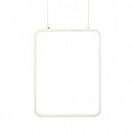 Aca Led Κρεμαστό Φωτιστικό 15W 3000K Λευκό (V30LEDP26WH)