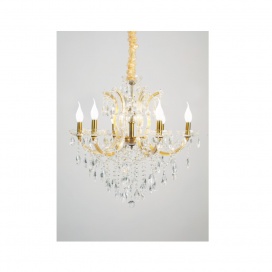 InLight Εξάφωτο Κρεμαστό Φωτιστικό Οξυντέ (5244-6)