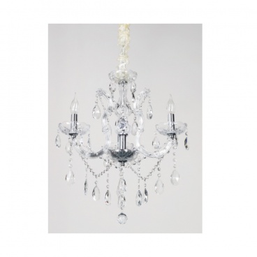 InLight Τρίφωτο Κρεμαστό Φωτιστικό Χρώμιο (5244-3)