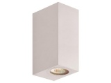 Arte Illumina Απλίκα Τοίχου Up-Down Τετράγωνη GU10 IP54 Λευκή (145-82074)