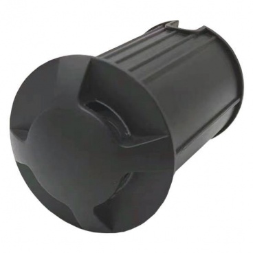 Arte Illumina Φωτιστικό Δαπέδου Εξωτερικό 4F LED 3W IP65 85-265V Ø62mm Μαύρο PRO (145-52554)