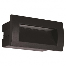 Arte Illumina Φωτιστικό Χωνευτό LED 3W IP54 220-240V 140x70x70mm Μαύρο PRO (145-52502)