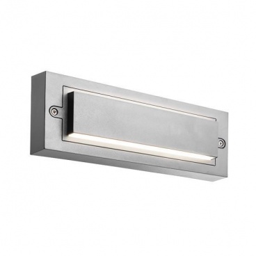 Arte Illumina Φωτιστικό Τοίχου LED 12W 230x90x100 3CCT IP65 Γκρι LIMA (145-52130)