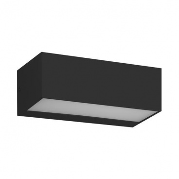 Arte Illumina Φωτιστικό Τοίχου LED 12W 230x90x100 3CCT IP65 Μαύρο LIMA (145-52129)