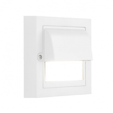 Arte Illumina Φωτιστικό Τοίχου LED 6W 135x135x55 3CCT IP65 Λευκό SENARIO (145-52124)