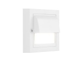 Arte Illumina Φωτιστικό Τοίχου LED 6W 135x135x55 3CCT IP65 Λευκό SENARIO (145-52124)