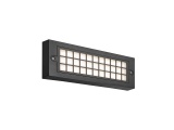 Arte Illumina Φωτιστικό Τοίχου LED 6W 255x30x90 3CCT IP65 Μαύρο SENARIO (145-52117)