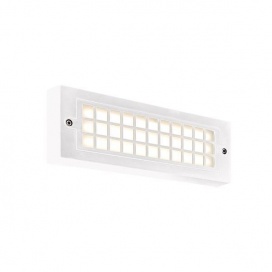 Arte Illumina Φωτιστικό Τοίχου LED 6W 255x30x90 3CCT IP65 Λευκό SENARIO (145-52116)