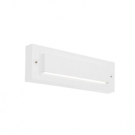 Arte Illumina Φωτιστικό Τοίχου LED 6W 255x42x90 3CCT IP65 Λευκό SENARIO (145-52112)