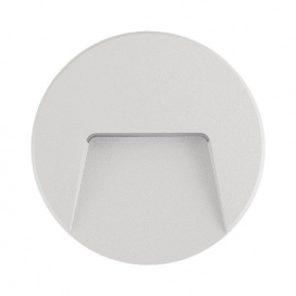 Arte Illumina Φωτιστικό Τοίχου SLIM LED 3W IP65 230V 4000K Ø135mm Λευκό PRO (145-52093)