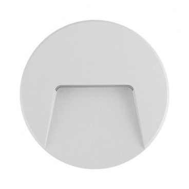 Arte Illumina Φωτιστικό Τοίχου SLIM LED 3W IP65 230V 4000K Ø135mm Λευκό PRO (145-52093)