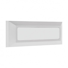 Arte Illumina Φωτιστικό Τοίχου SLIM LED 4W IP65 230V 3CCT 230x80mm Λευκό PRO (145-52070)